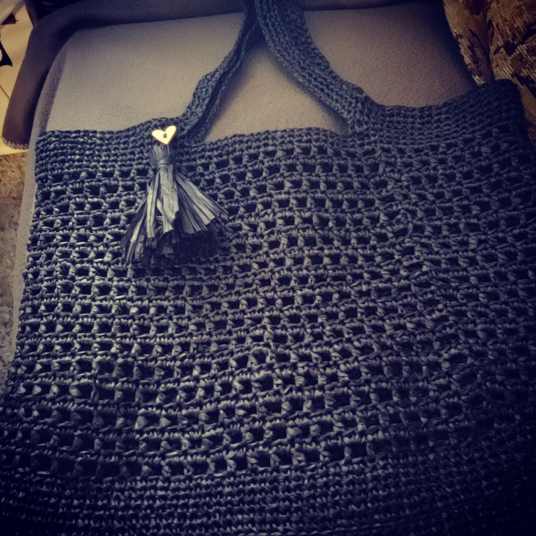 Raffia Beach Bag