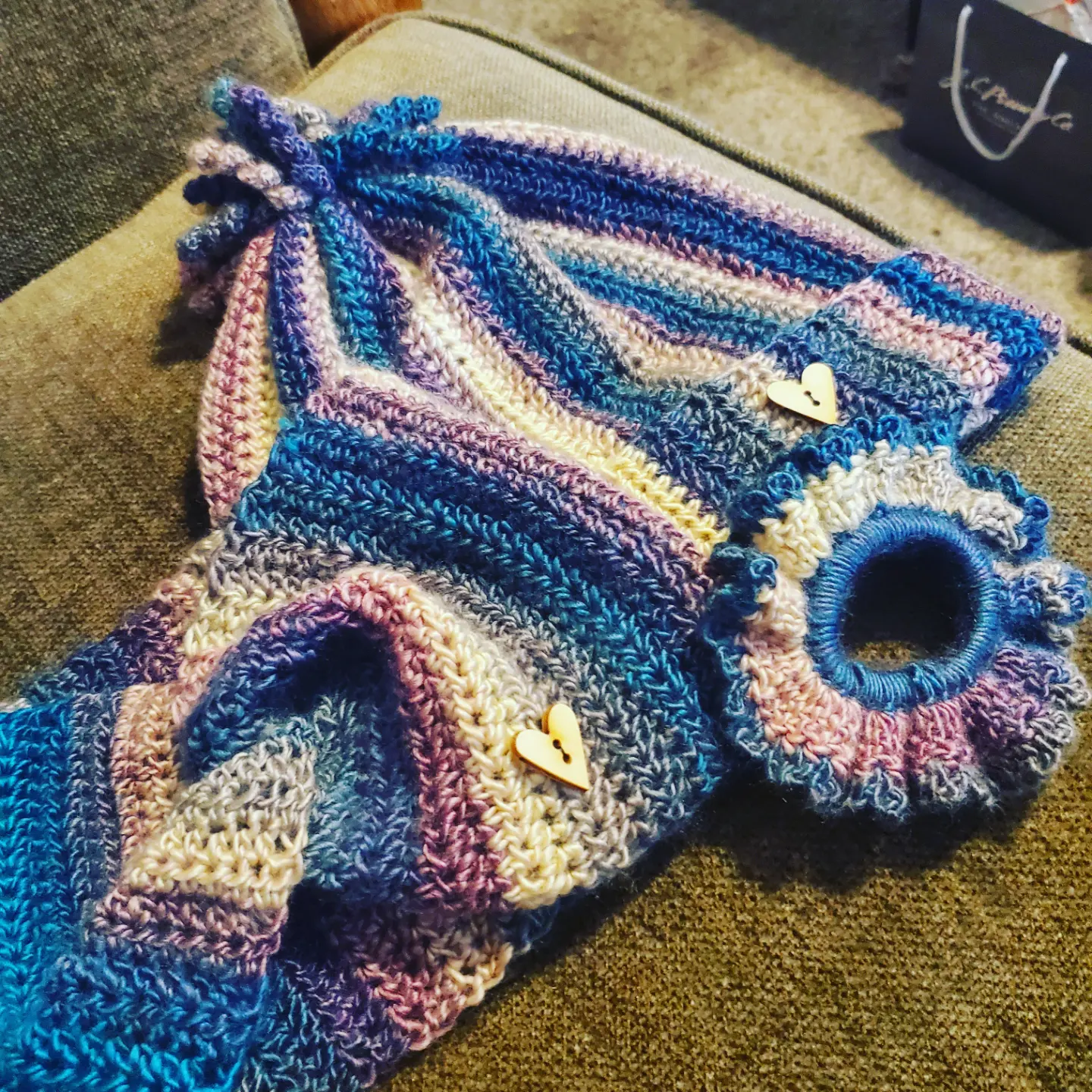 Beanie, Headband and Scrunchie set